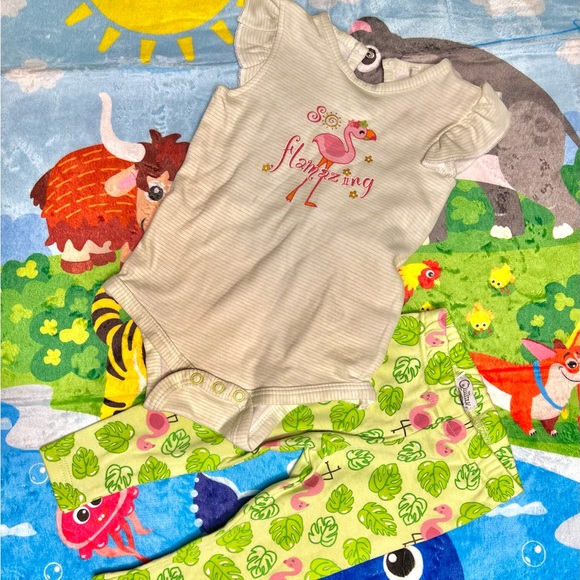 Babygirl Flamingo Set✨ - Picture 2 of 3